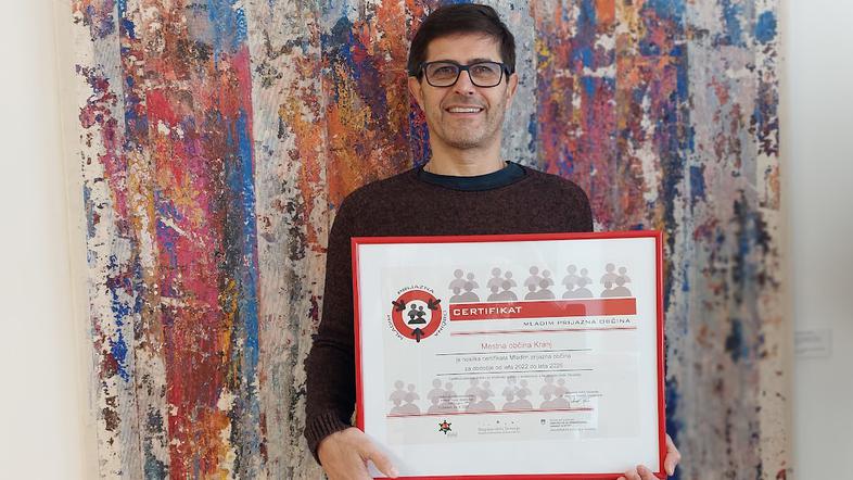 Matjaž Rakovec, Mestna občina Kranj, certifikat