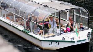 Ladjici Tomislava Zupančiča po pogodbi z Zavodom za turizem Ljubljana vozita tur