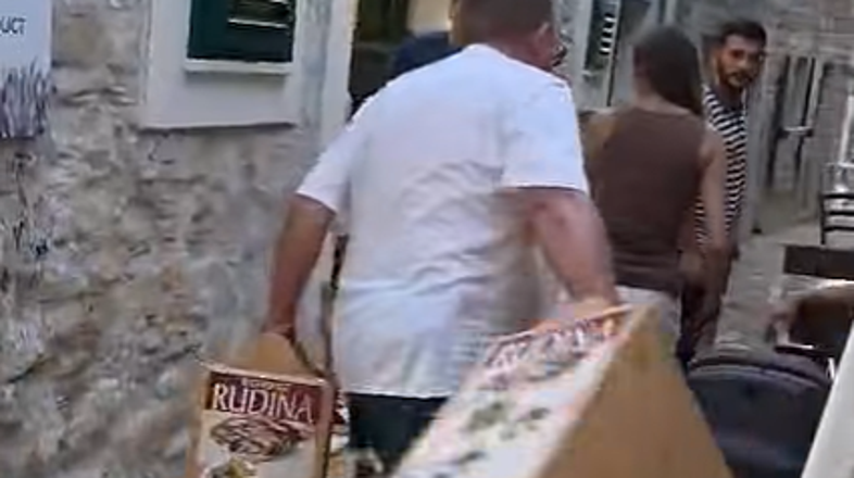 Incident v Primoštenu