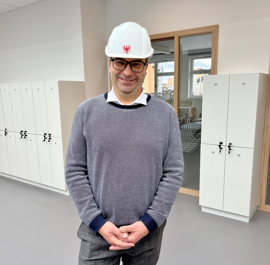 Ravnatelj OŠ Staneta Žagarja Kranj Marko Popit | Avtor: Peter Šalamon