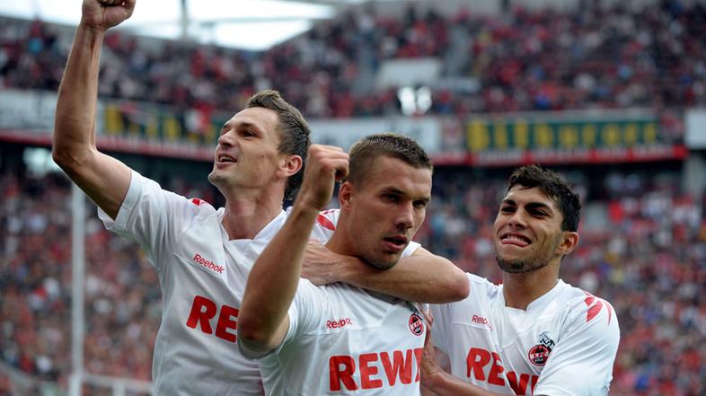 Lukas Podolski Milivoje Novaković