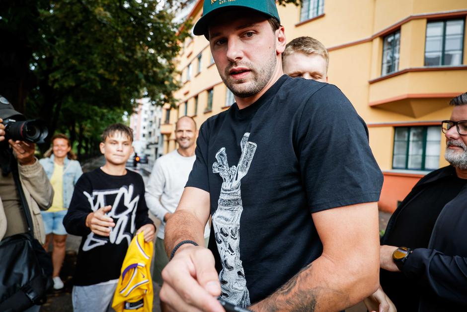 Lakersi v Ljubljani, Luka Dončić | Avtor: Saša Despot