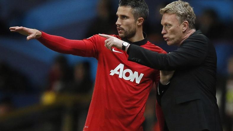 robin van persie david moyes