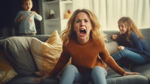 Mama, materinstvo, jeza, stres, žalost