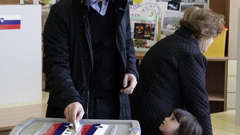 Gregor Virant na volišču