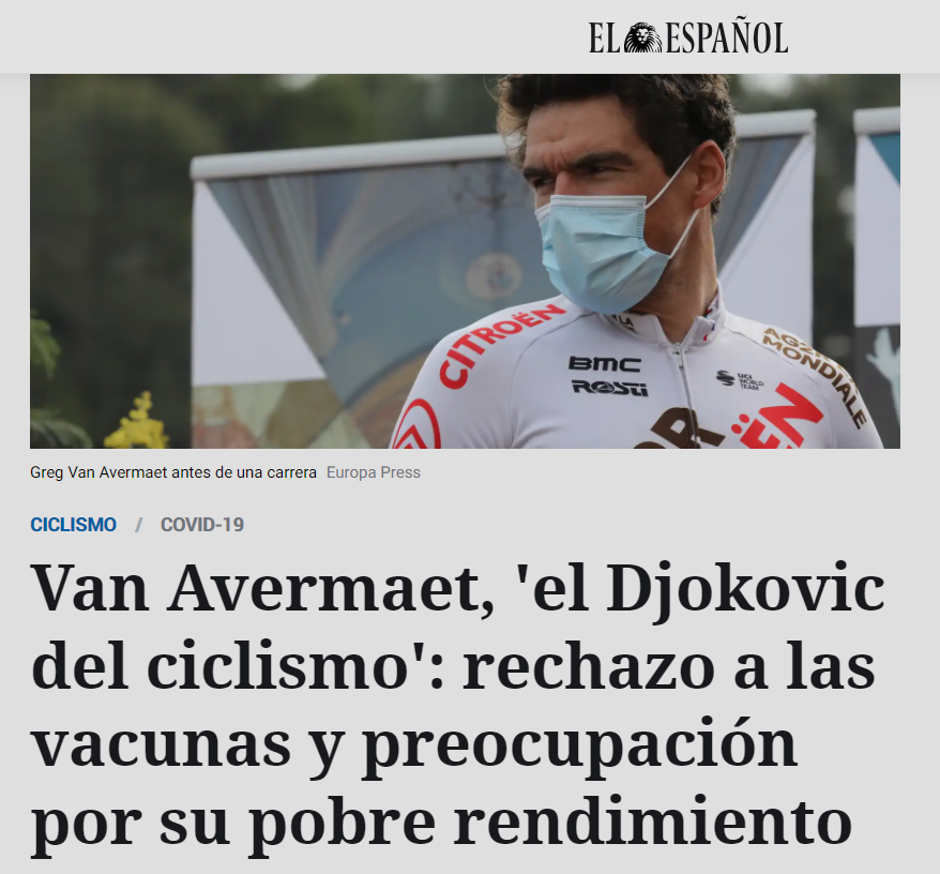 Greg van Avermaet | Avtor: El Espanol