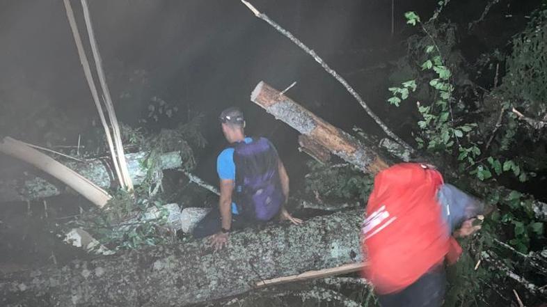 Reševanje planincev