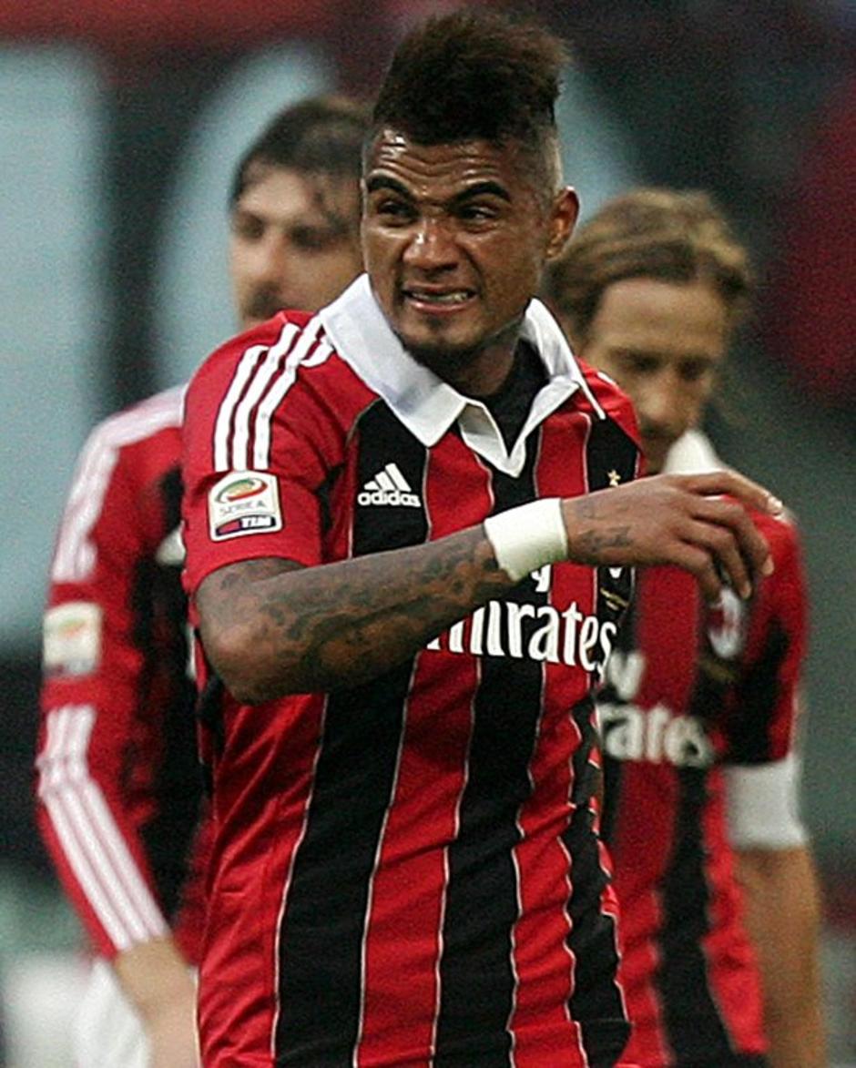 (AC Milan : Siena) Kevin Prince Boateng | Avtor: EPA