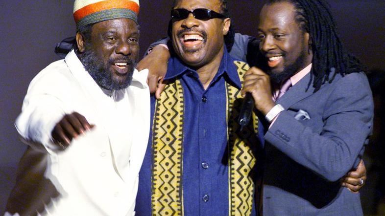 Wyclef Jean, Stevie Wonder,  William "Bunny Rugs" Clark