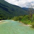 reka Soča pri Kobaridu