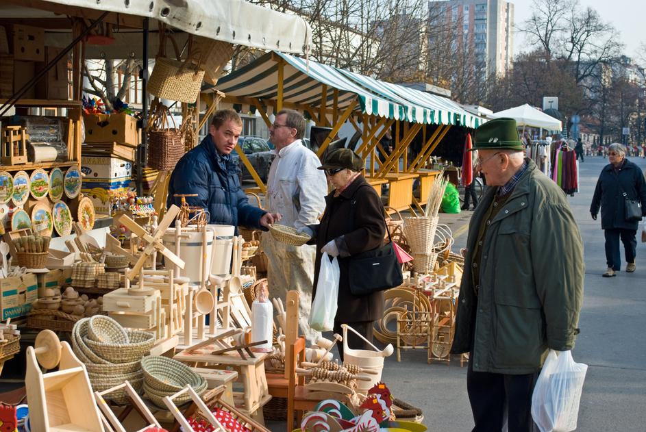 Ljudje v Ljubljani