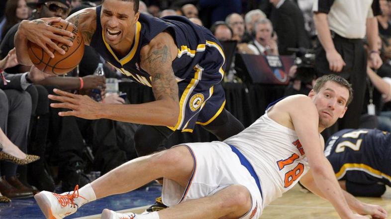 Hill Udrih New York Knicks Indiana Pacers liga NBA