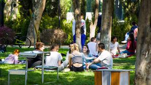 Park mladi druženje