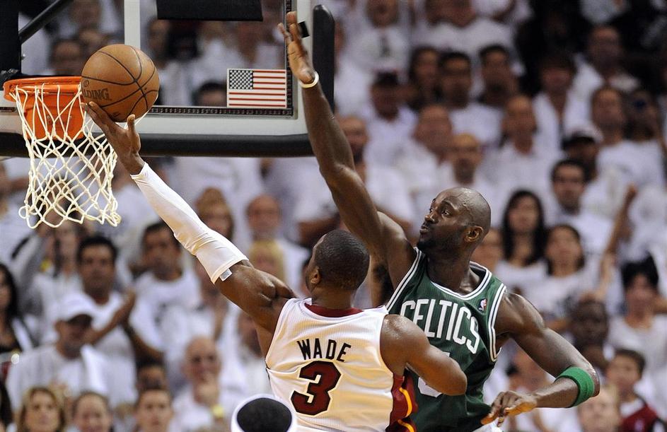 Dwyane Wade in Kevin Garnett