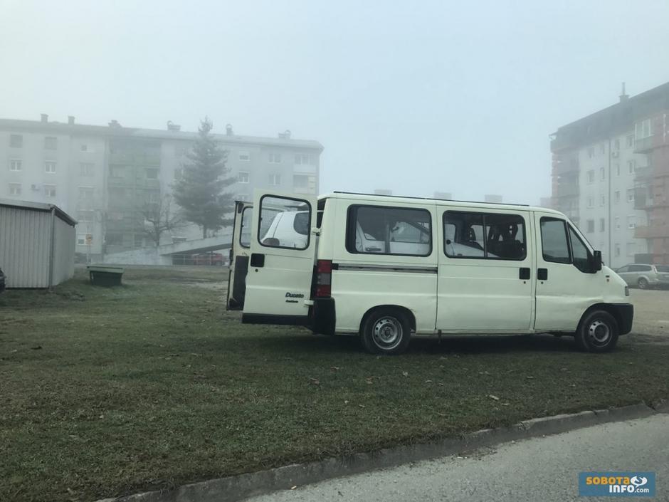 Avto v kombi, Murska Sobota | Avtor: Sobotainfo.com