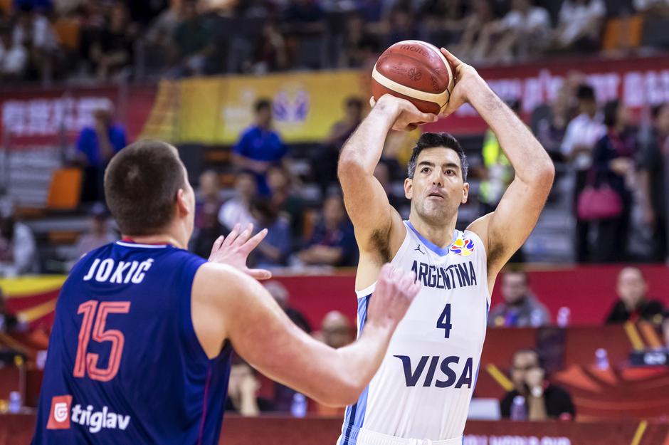 Luis Scola Argentina Srbija SP v košarki | Avtor: Epa