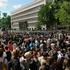 protest študenti parlament