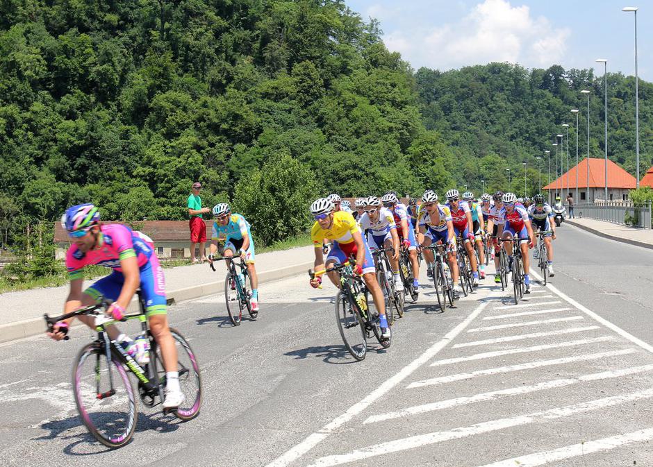 Radoslav Rogina, rumena majica, Dirka po Sloveniji | Avtor: Igor Kovačič