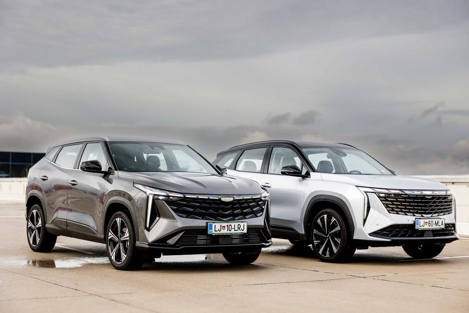 primerjava geely cityray starray | Avtor: Saša Despot