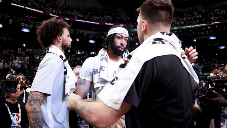 Anthony Davis in Luka Dončić