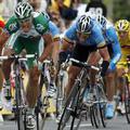 Thor Hushovd je drugo etapo Toura dobil v ciljnem sprintu glavnine.