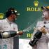 Lewis Hamilton Nico Rosberg VN Brazilije 