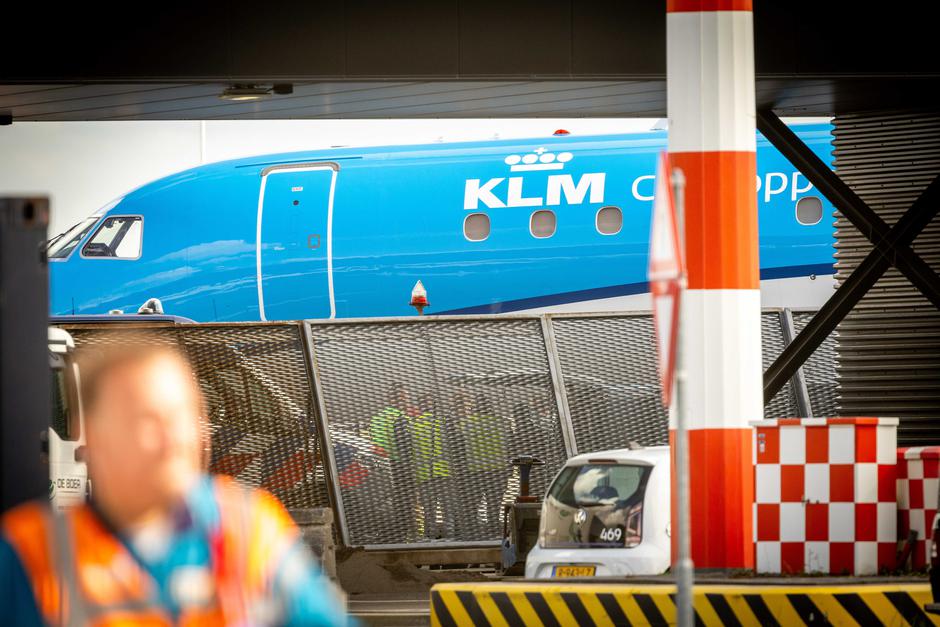 Schiphol letalo klm nesreča motor etališče | Avtor: Epa