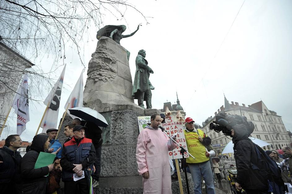 Shod soočenja januar 2014 protesti