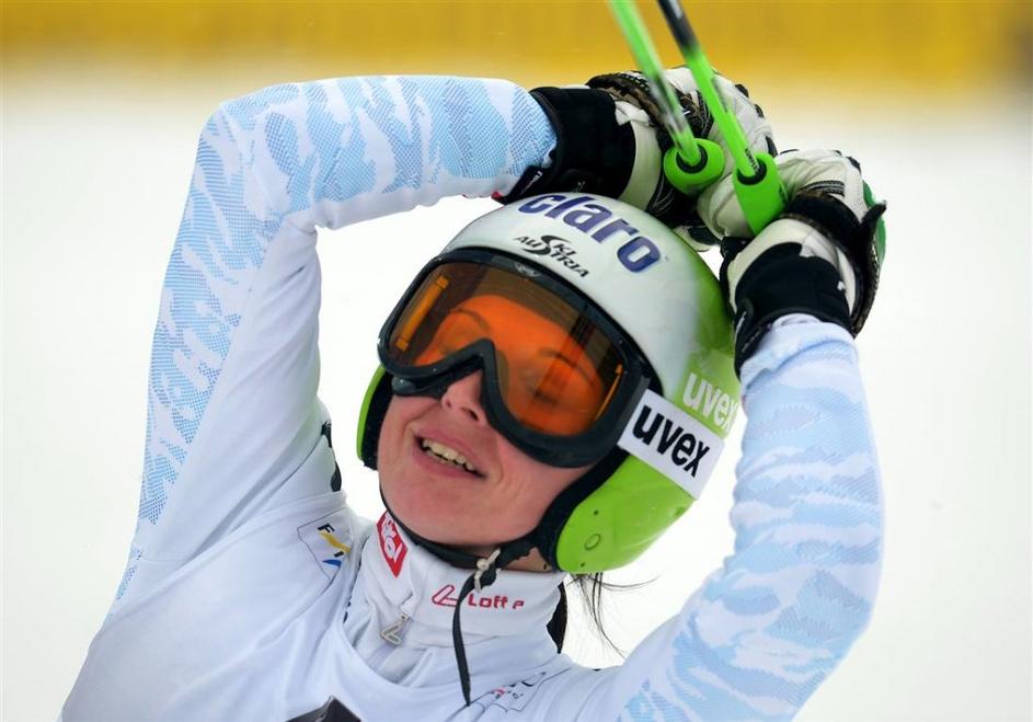 Fenninger Semmering veleslalom svetovni pokal alpsko smučanje cilj zmaga veselje