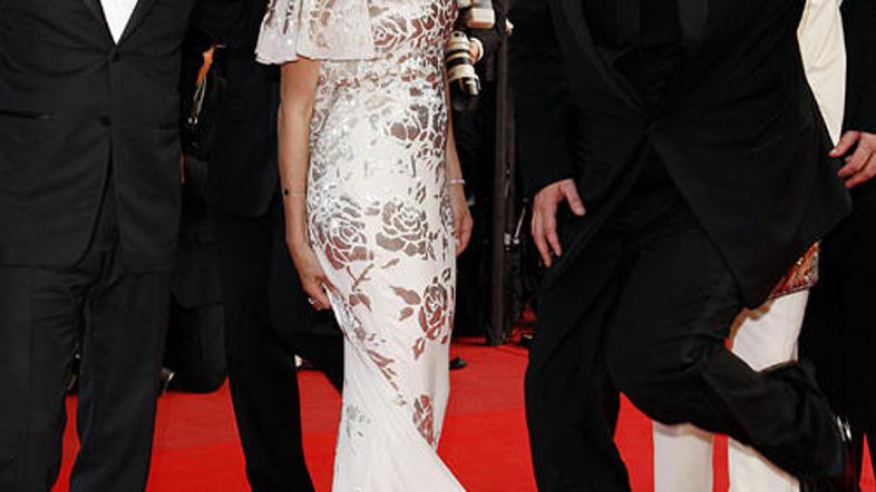 Tarantino z Diane Kruger in Bradom Pittom