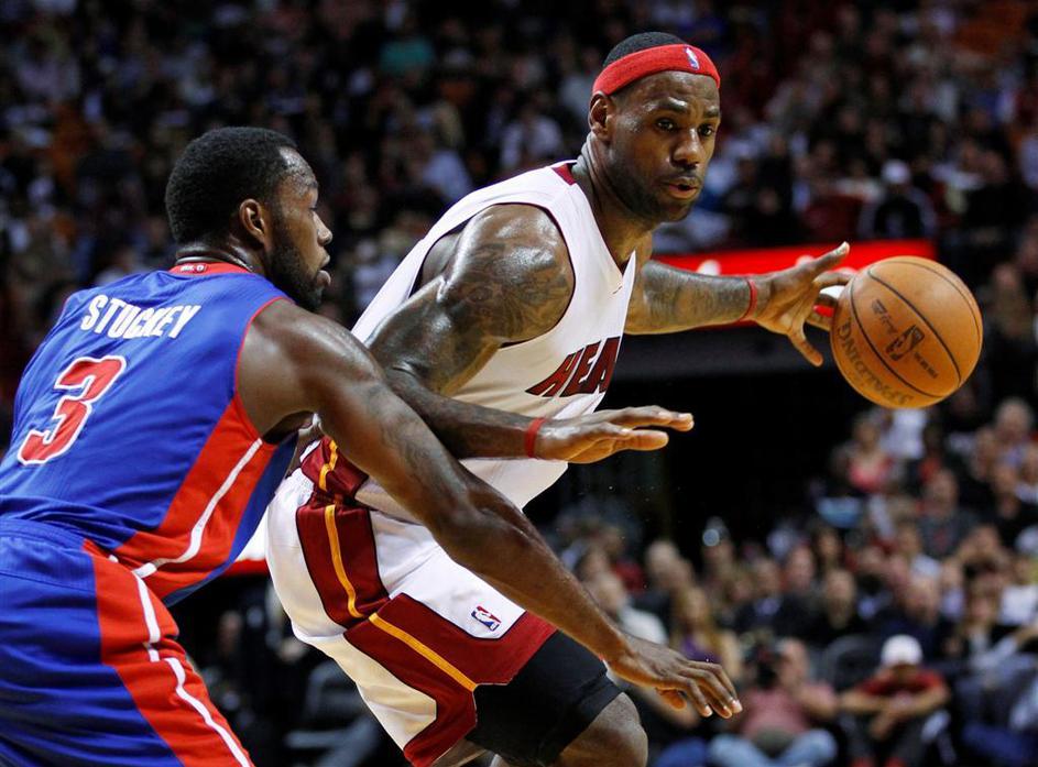 James bo z Miamijem prvič gostoval v dvorani, ki mu je toliko let predstavljala 