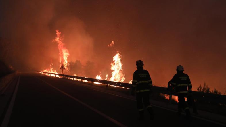Požar na Hrvaškem, Tučepi