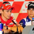 Zmagovalec zadnje dirke Jorge Lorenzo in zmagovalec lanske VN Kitajske Casey Sto