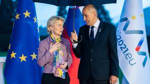 ursula von der leyen janez janša