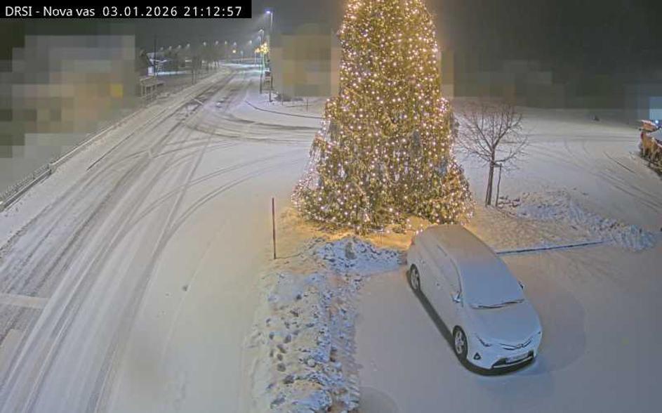 Sneg na cestah, sneženje