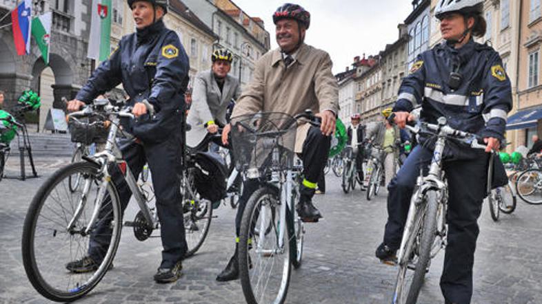 Na ljubljanski občini poleg zdajšnjega načrtujejo še nov sistem izposoje koles.