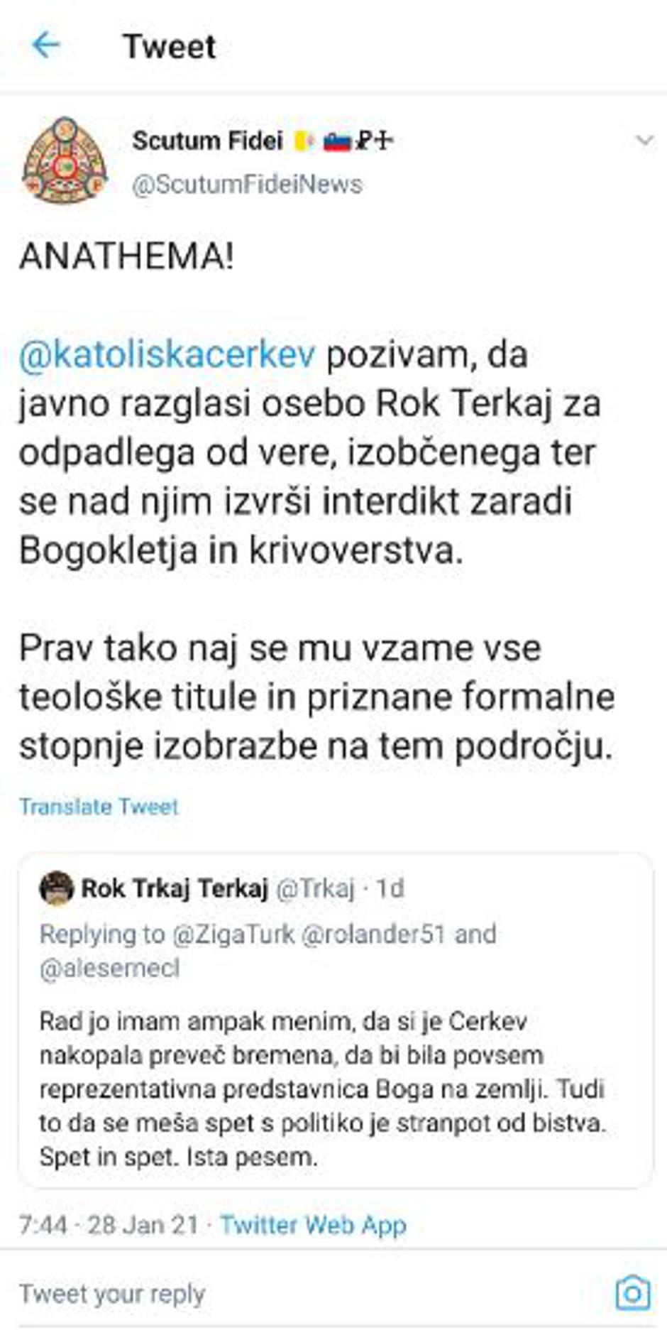 Trkaj | Avtor: Reševalni pas/Twitter