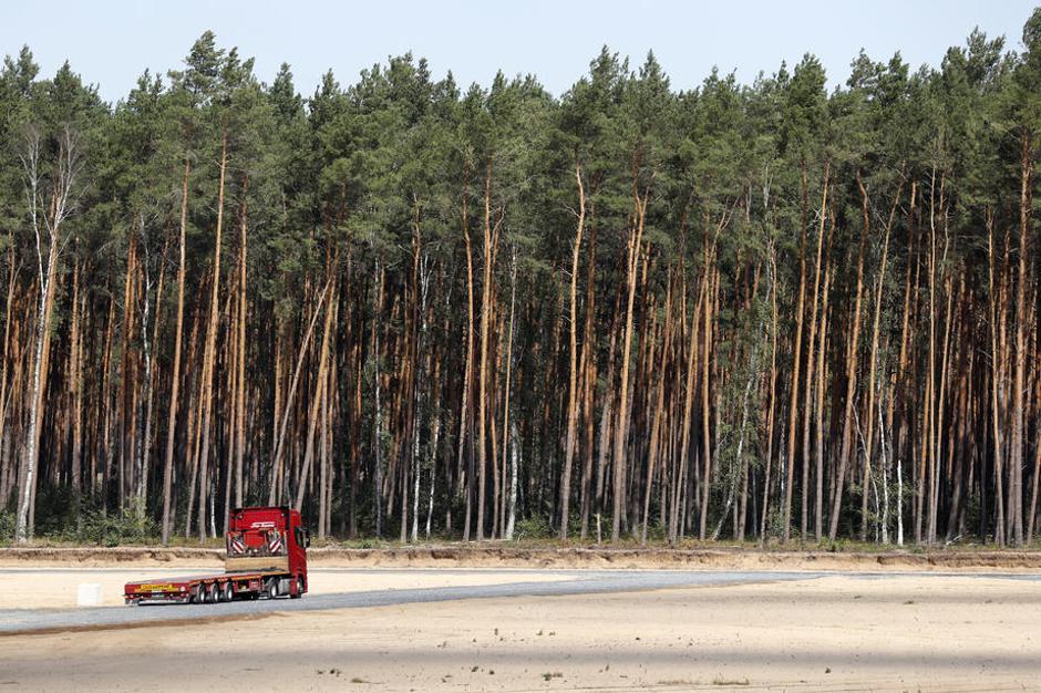Tesla gigatovarna pri Berlinu | Avtor: Epa