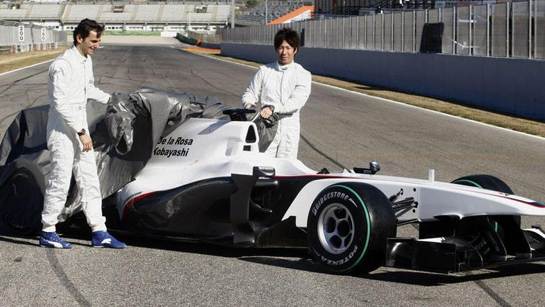 Sauber Ferrari 2010 Kobajaši De LA Rosa