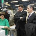 Franjo Bobinac (desno) je premierja Boruta Pahorja seznanil tudi s predvideno do