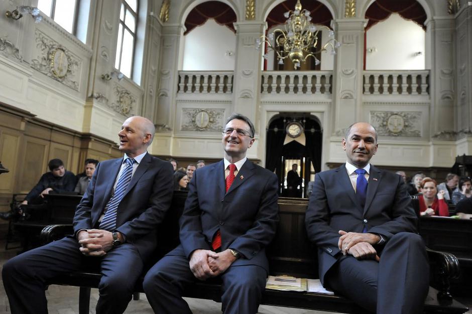 Janša na sojenju v zadevi Patria  | Avtor: Anže Petkovšek