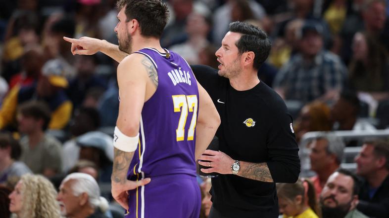 Luka Dončić in JJ Redick