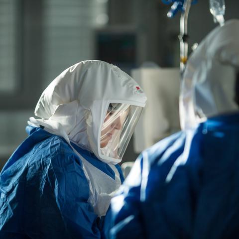 Covid-19, UKC Ljubljana