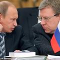 Ruski premier Vladimir Putin in finančni minister Aleksej Kudrin.