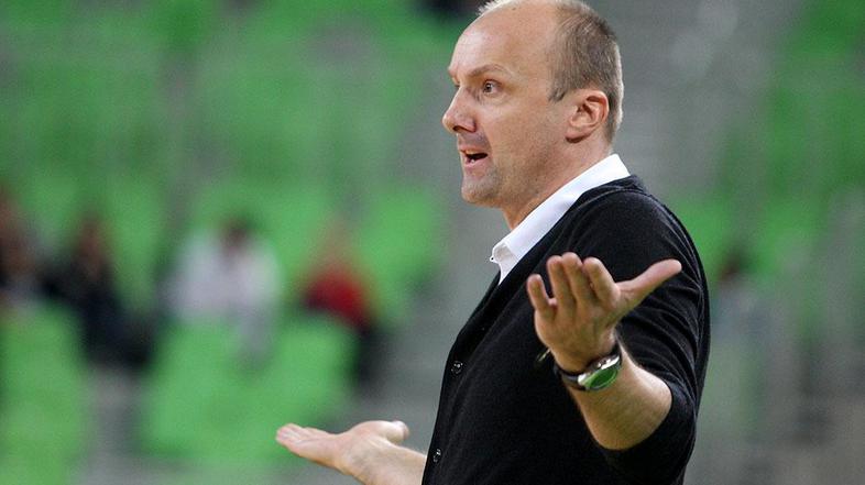 Jure Zdovc se že veseli dvoboja z Željkom Obradovićem. (Foto: Boštjan Tacol)