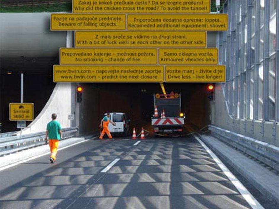 Po zadnjem odpadu ometa je po elektronski pošti zaokrožila fotografija z nenavad