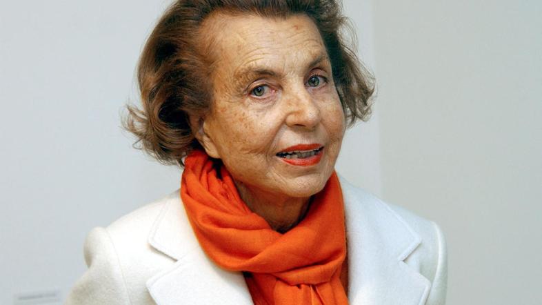 Liliane Bettencourt je dedinja imperija L'Oreal in najbogatejša ženska v Francij