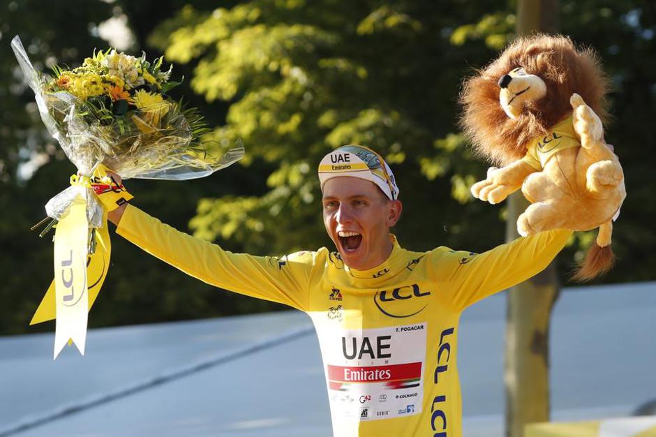 Tadej Pogačar | Avtor: Epa