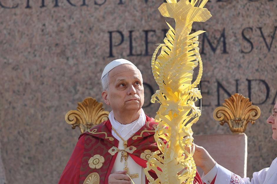 Papež Leon XIV, cvetna nedelja | Avtor: Profimedia