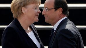 Angela Merkel Hollande